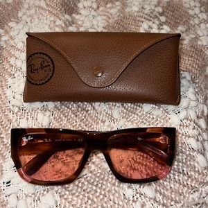 RAY-BAN Pink Nomad Sunglasses